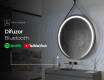 Agatatoare oglinda rotunda perete LED L98 #11
