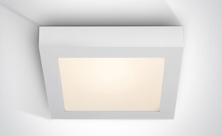 MORFI plafonieră 22 W, 3000 K, IP40, albă