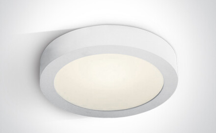 MORFI 2, plafonieră 30 W, 3000 K, IP40, alb