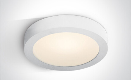 THEMELO plafonieră 30 W, 4000 K, IP40, alb