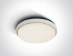 FASIDERI plafonieră 20 W, 3000 K, IP54, antracit