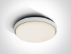 FASIDERI 2, plafonieră 30 W, 3000 K, IP54, antracit