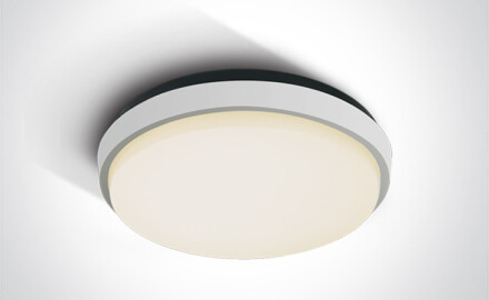 FASIDERI 2, plafonieră 30 W, 3000 K, IP54, antracit