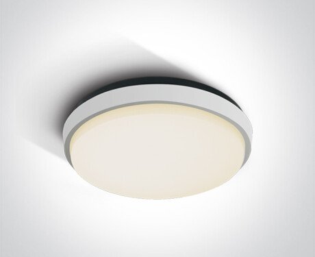 FASIDERI 2, plafonieră 30 W, 3000 K, IP54, antracit
