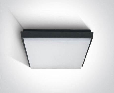 FASIDERI 2, plafonieră 30 W, 3000 K, IP54, alb