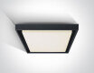 MOULKI plafonieră 30 W, 3000 K, IP54, alb