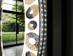Rotunda oglinda LED decorativa perete salon - Donuts #11