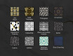 Rotunda oglinda baie cu leduri decorativa perete - Golden Lines #10
