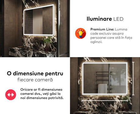 oglinda cu LED la comanda L146 #5