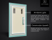 Oglinda cu LED hol moderna verticala L11 #3