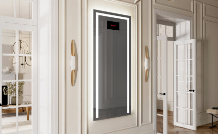 Oglinda cu LED hol moderna verticala L11