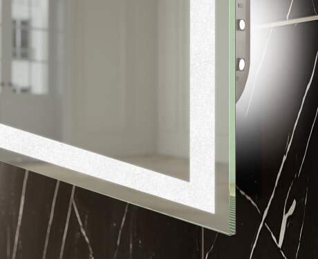Oglinda cu leduri verticala mari de perete L57 #8