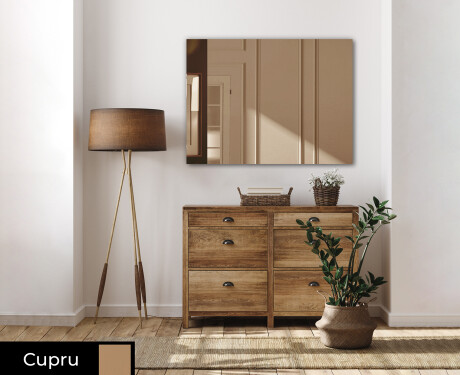 Dreptunghiulare moderne oglinda decorativa la comanda L169 #2