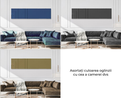 Dreptunghiulare moderne oglinda decorativa la comanda L169 #10