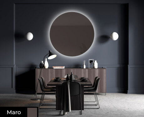 Rotunde moderne oglinda decorativa la comanda L175 #4