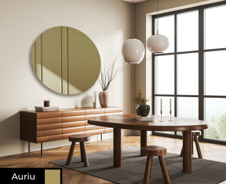 Rotunde moderne oglinda decorativa la comanda L175 #8