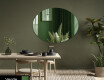 Ovale moderne oglinda decorativa la comanda L178