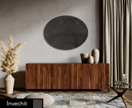 Ovale moderne oglinda decorativa la comanda L178 #6