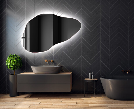 Oglinzi pentru baie cu LED în formă neregulată P221 #2