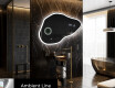 Oglinda decor perete cu LED P222 #1