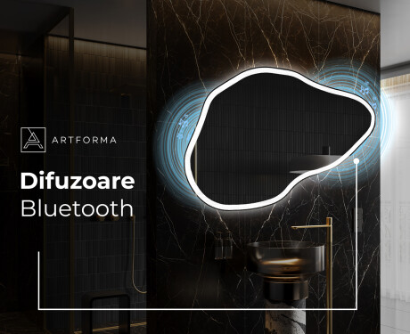 Oglinzi pentru baie cu LED în formă neregulată P222 #5