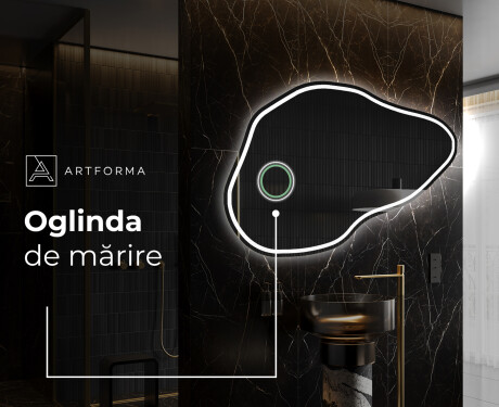 Oglinzi pentru baie cu LED în formă neregulată P223 #4