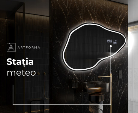 Oglinzi pentru baie cu LED în formă neregulată P223 #6