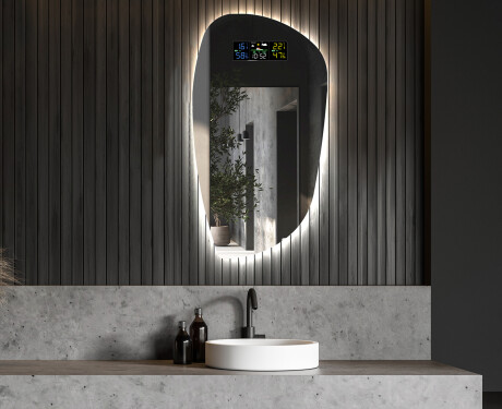 Oglinzi pentru baie cu LED în formă neregulată I221 #6