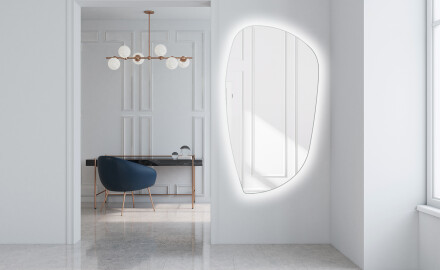 Oglinzi pentru baie cu LED în formă neregulată I221
