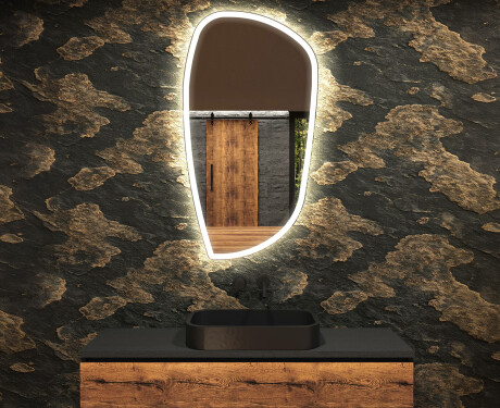 Oglinzi pentru baie cu LED în formă neregulată I222