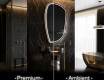 Oglinzi pentru baie cu LED în formă neregulată I223 #1