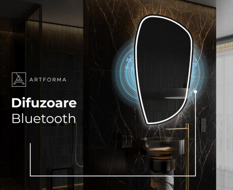 Oglinzi pentru baie cu LED în formă neregulată I223 #5