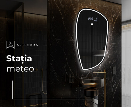 Oglinzi pentru baie cu LED în formă neregulată I223 #6