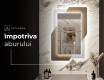 Oglinda verticala moderna dreptunghiulara - Retro #8