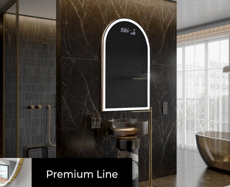 Oglinzi pentru baie cu LED în formă neregulată Y222 #4