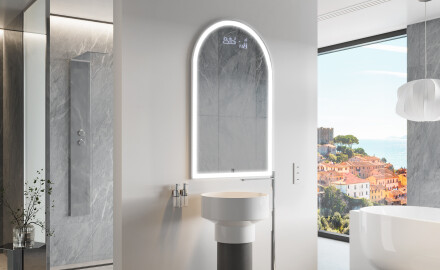 Oglinzi pentru baie cu LED în formă neregulată Y222