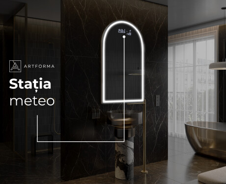 Oglinzi pentru baie cu LED în formă neregulată Y223 #6