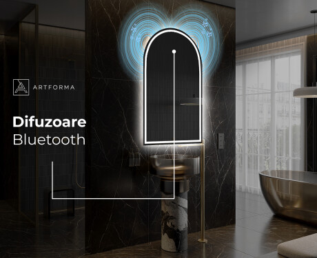 Oglinzi pentru baie cu LED în formă neregulată Y223 #5