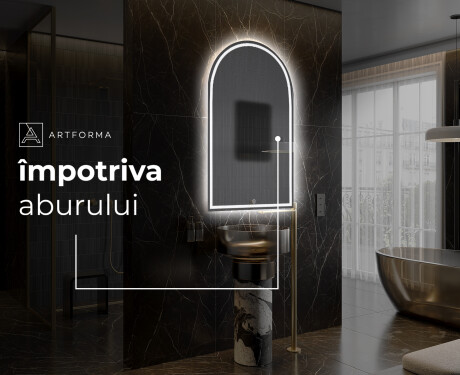 Oglinzi pentru baie cu LED în formă neregulată Y223 #8