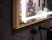 Oglinda LED baie cu rama de lemn  - FrameLine L15 #3