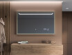 Oglinda LED baie cu rama de lemn - FrameLine L128 #12