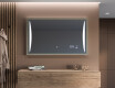 Oglinda LED baie cu rama de lemn - FrameLine L135 #12