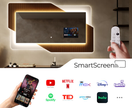 Oglinzi moderne baie cu leduri - Retro #4