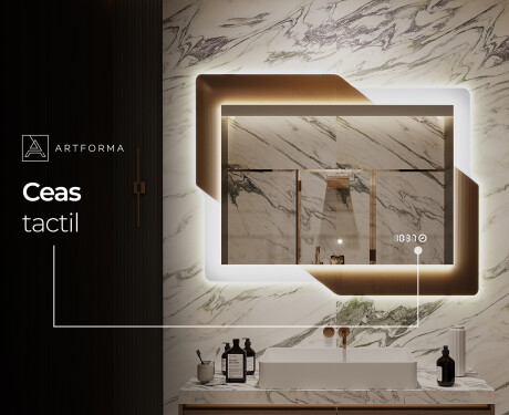 Oglinzi moderne baie cu leduri - Retro #6