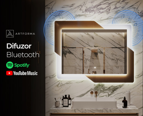 Oglinzi moderne baie cu leduri - Retro #7