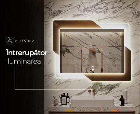 Oglinzi moderne baie cu leduri - Retro #9