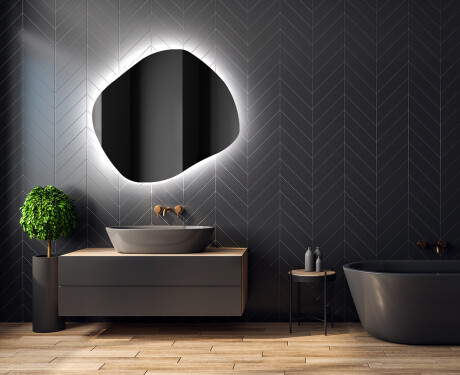 Oglinzi pentru baie cu LED în formă neregulată R221 #2