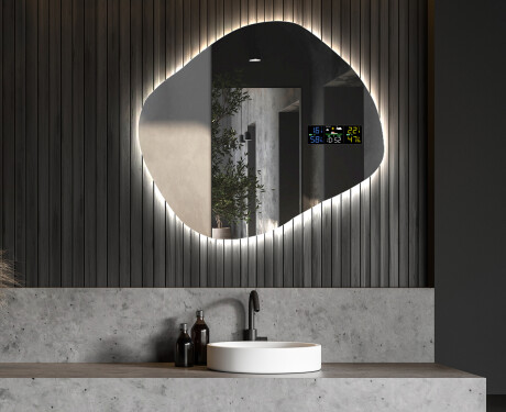 Oglinzi pentru baie cu LED în formă neregulată R221 #6