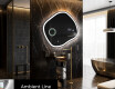 Oglinzi pentru baie cu LED în formă neregulată R222 #3
