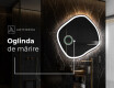 Oglinzi pentru baie cu LED în formă neregulată R222 #5